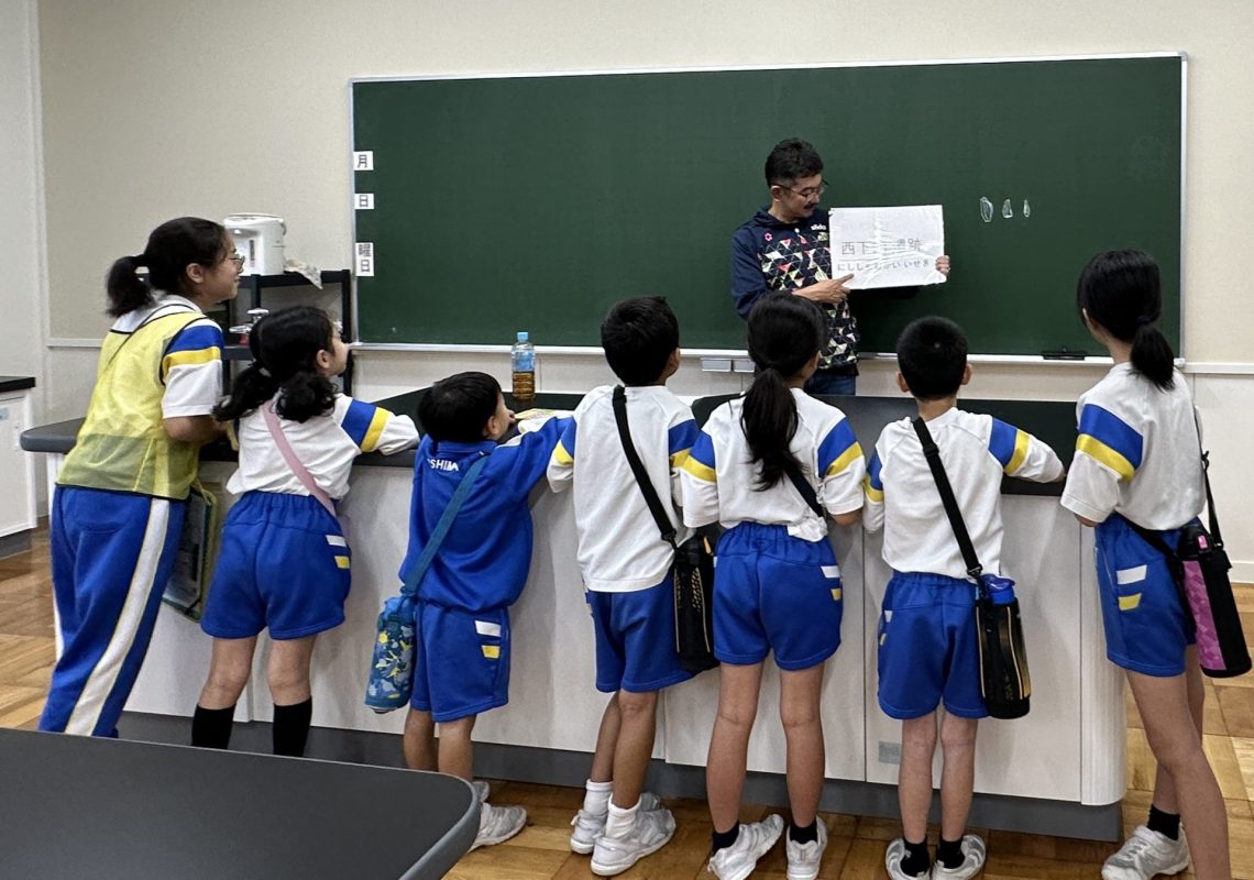 雄島小学校　たてわりオリエンテーリング（スタッフ協力）令和6年度