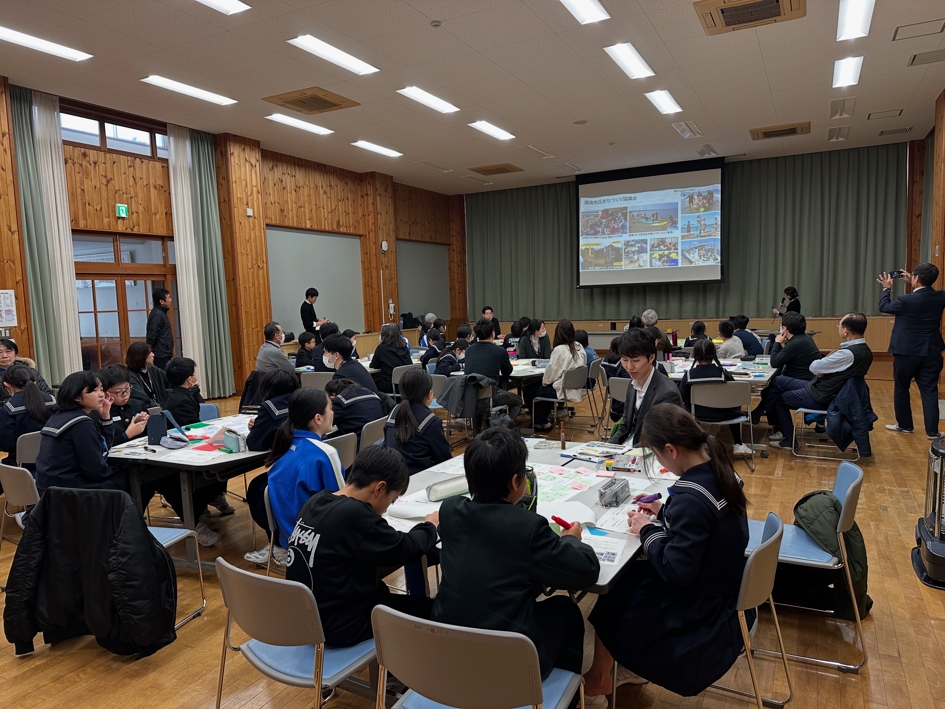 雄島地区「まち未来トーーーーク」（スッタフ協力）
